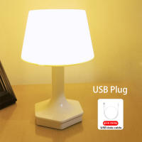Lámpara De Mesa LED Protección Ocular Para Dormitorio Y Estudio Decoración Luz De Noche USB Plug-in Moderna ABS Dimmable - details 2