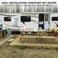 Calentador de agua a Gas de 8L, caldera instantánea inoxidable Digital, Gas licuado de petróleo a pedido, sin tanque, Kit de camping - details 4