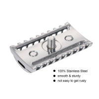Cabeza De Afeitar De Seguridad Para Hombre Razor Head Herramienta De Barba Doble Cuchilla Acero Inoxidable Comb Abierto Para Barbero Uso Doméstico - details 8