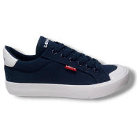Levi's Levis Zapatilla Lona Sneakers VORI0133T MARINO calzado niños Levis Summer ROYALE CORDONETS - details 3