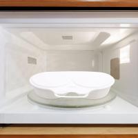 2 unidades microondas huevo vapor huevo moldes cocina horno huevo vapor cocina GADGET (blanco) - details 2