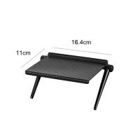 Estante Superior Ajustable Para Pantalla De TV Soporte De Almacenamiento Para Monitor De Computadora Organizador De Oficina Y Hogar Material Plástico PC - details 3