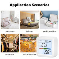 Sensor De Temperatura Y Humedad ONENUO Tuya WIFI/Zigbee Con Iluminación Inteligente Compatible Con Alexa Y Google Smart Life - details 17