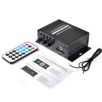 Amplificador De Audio HiFi Canal Para Coche Receptor De Música Estéreo FM MP3 Potencia 12V AK370 AK170 Accesorio De Audio Para Coche - details 0