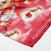 Manta de Navidad de Forro Polar Suave y Cálido 150x190cm - Ideal para Sofás y Cama - Estampado Navideño para Adultos y Niños. - details 4
