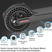 Pneumáticos Solids De 10 Pulgadas Para Scooter Eléctrico Compatible Con Xiaomi Mi3 M365 pro Pro2 1S Honeycomb Puncture Proof Non-Pneumatic Tire - details 0