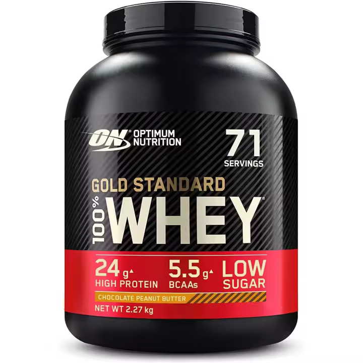100% WHEY GOLD STANDARD 2,27Kg Optimum Nutrition Proteina - 1