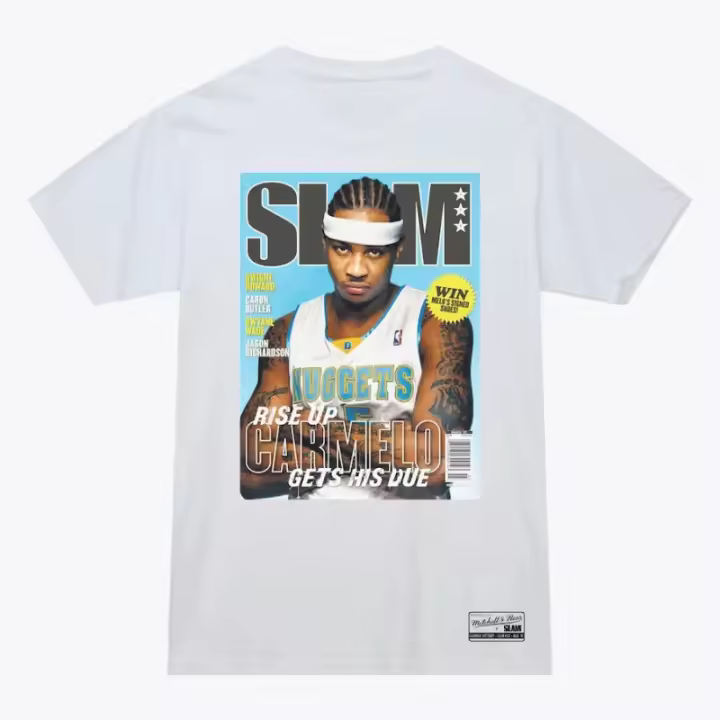 Camiseta Carmelo Anthony "Slam Cover" de Mitchell & Ness Mitchell & Ness - 1