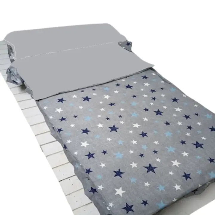 Saco Nórdico Cosmos Estrellas Con Cremallera y Fuelle Sin Relleno . Ideal para no destaparse al dormir, muy facil de hacer la cama - 1