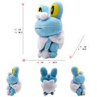 Muñeco De Peluche Froakie Original Anime Japonés Muñeco De Algodón PP Para Cojín Regalo De Cumpleaños Para Niños Y Adultos Unisex - details 0
