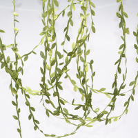 Vine De Hojas Verdes Artificiales De Seda De 10 Metros Para Decoración De Boda Y Manualidades 2 Piezas Flores Falsas Guirnalda Para Adornos Del Hogar - details 17