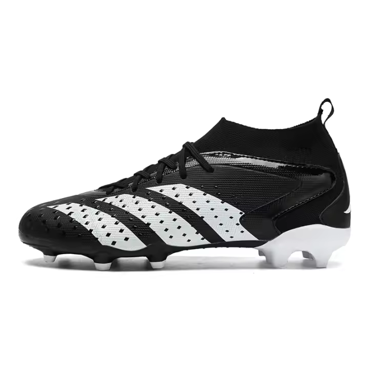 Zapatos De Fútbol Profesionales Para Hombre Original Sociedad TF/FG Para Entrenamiento En Campo De Turf Deporte Al Aire Libre Calzado De Fútbol Trendy Material Superior De Cuero Y Suela De Goma - 1