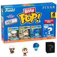 Funko Pack 4 Bitties Bittie  Bitty bittys Funko Pixar Up Carl Russell Sadnes Tristeza Inside Out  + sorpresa Disney Funko Pop - details 0
