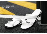 Pantuflas Para Hombre Antideslizantes 2024 Nuevo Exterior Suave Suela Interior Baño Sandalias Verano Estudiantes - details 10