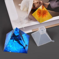 Molde De Silicona Para Piedra De Resina Chakra Cristal Pyramidal 1Pcs Herramienta Para La Creación De Joyas DIY Molde Reutilizable Suave - details 2