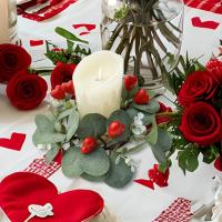 Anillo De Vela De Columna Con Enredadera Artificial Para Bodas Centros De Mesa Decoración De Agradecimiento Anillo De Vela De Columna Para Decoración De Navidad Y Fiesta Hogar - details 6