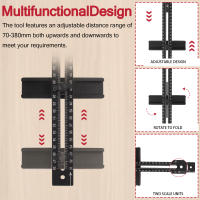 Juego De Herramientas De Carpintería 4 En 1 Juego De Router Milling Groove Bracket Herramienta De Corte Circular De Aluminio Juego De Punzón Router - details 3