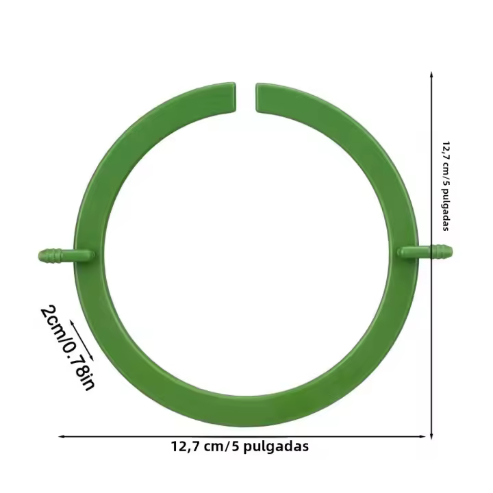 Sistema De Riego Por Drip Para Plantas Anillo De Riego Con Soporte Para Jardín Accesorio De Riego Para Plantas - 1
