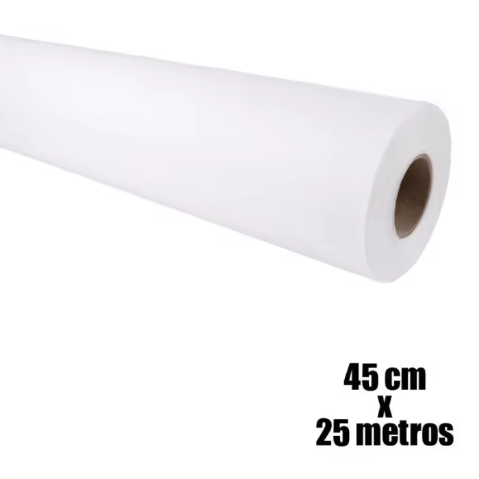 Entretela Blanca Recortable Gunold 1950 - 80 Gramos - 45 Cm X 25 Metros - 1