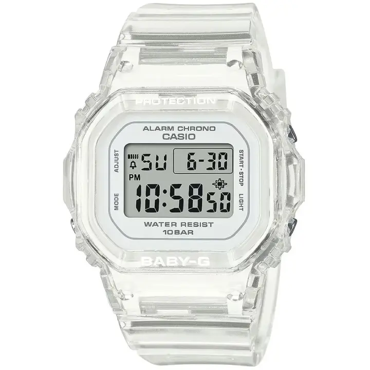 Casio Reloj Bgd-565us-7er Transparente Unisex - 1