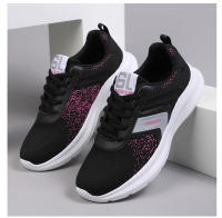 Zapatos De Correr Para Mujer Cuatro Estaciones Tejidos Voladores Transpirables Ligeros Zapatillas Deportivas Casuales Antideslizantes Suaves Para Gimnasio Y Salud - details 2