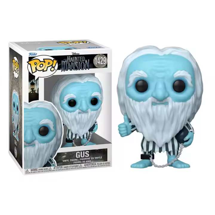 FUNKO POP! DISNEY: MANSIÓN ENCANTADA - GUS, 72366, Nº1429 , TIENDA CON LICENCIA OFICIAL - 1
