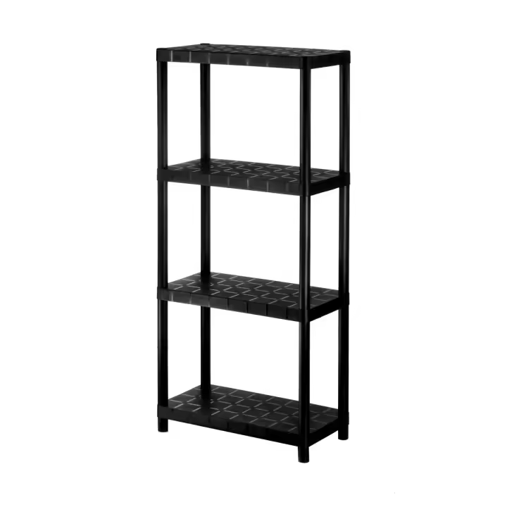 KETER Estantería SIGMA 12'' (60x30x131) resina negra alta resistencia 25Kg/balda 60x30x131 - 1