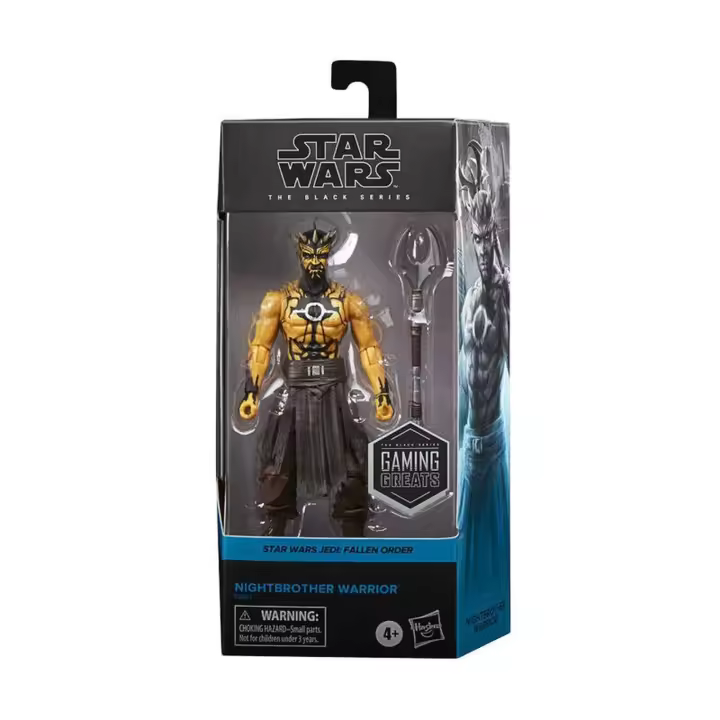 STAR WARS THE BLACK SERIES, Figura Nightbrother Warrior de Star Wars Jedi Fallen Order - 1