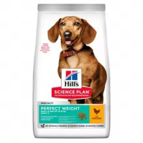 HILL'S SCIENCE PLAN PERRO ADULTO PERFECT WEIGHT RAZAS MINI CON POLLO 1,5kg - 1