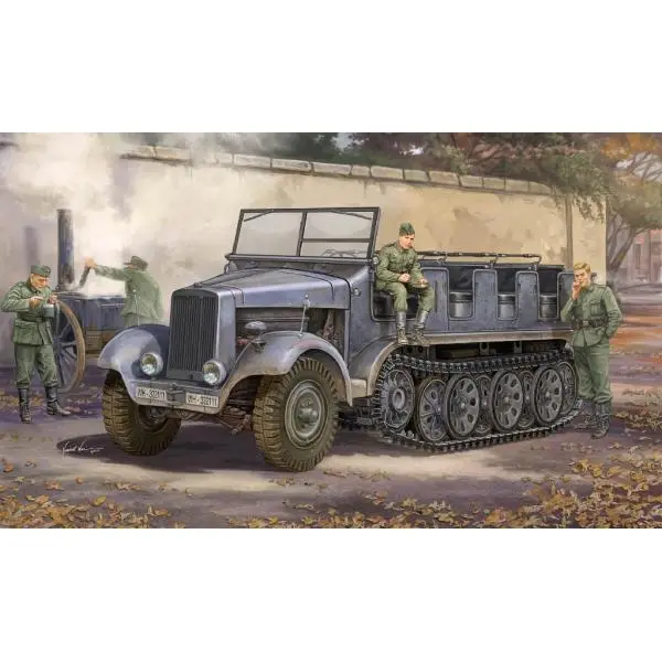 TROMPETISTA 05530 ALEMÁN SD.KFZ.6 HALBKETTENZUGASCHINE 1/35 - 1