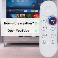 Control Remoto De Voz Para Google Chromecast 4K Snow - Control Fácil De Tu Reproductor De Medios En Streaming (Sólo Control Remoto) - details 3