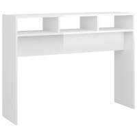 Vidaxl Mesa Consola Madera de Ingeniería 105x30x80 Cm Blanco - details 3