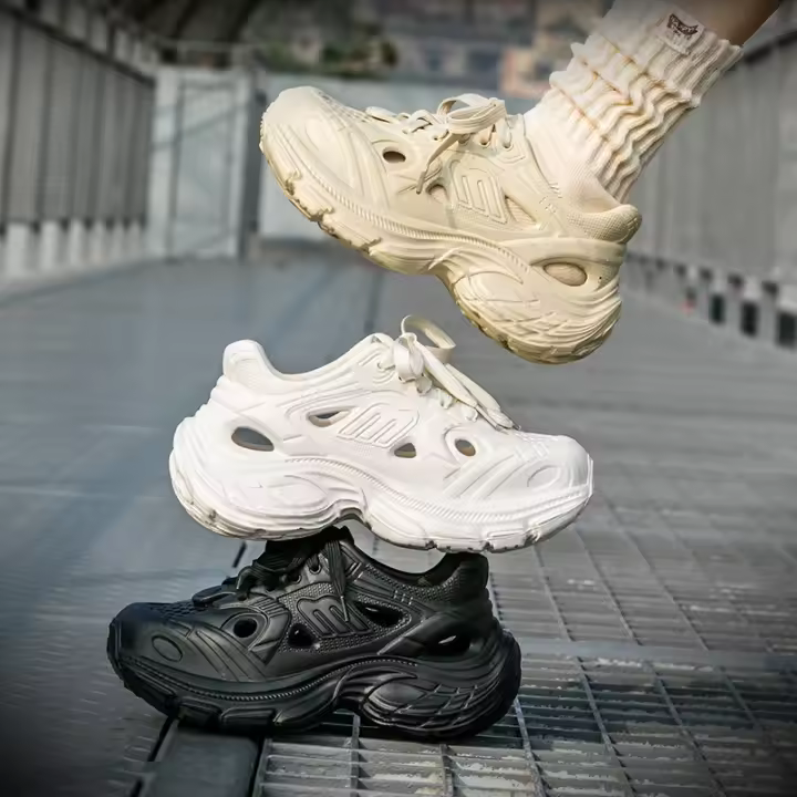 Nuevos Zapatos Deportivos Para Mujer Verano 2025 Moda Transpirable Zapatillas Chunky Antideslizantes Plataforma Deporte Al Aire Libre Talla Real - 1
