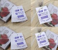 50 tarjetas de agradecimiento para detalles de invitados de boda comuniones bautizo tarjetas kraft blancas con mensaje Sin ti no hubiera sido lo mismo Gracias por venir medida de 4 x 6 cm - details 2