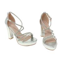 Eva Zorteon- Sandalia fiesta tacón mujer, Marca Fashion Bella . - details 4