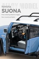 Modelo De Coche a Escala 1:24 FJ Cruiser off Road SUV De Aleación Con Sonido Y Luz Colección De Hobby Regalo De Cumpleaños Para Novio - details 7