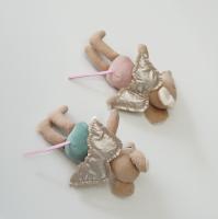 Muñeco De Tela Danés Con Alas De Ángel Muñeco De Ratón Regalo Del Zodíaco Muñeco De Trapo Juguete De Knick-knack Para Niños Y Adultos - details 11