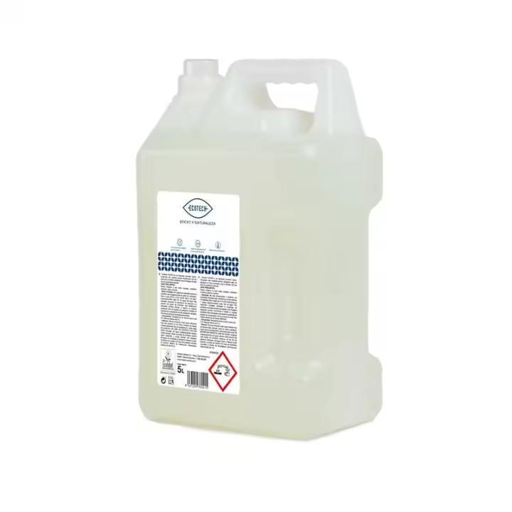 Suavizante Ropa Soft 5L Ecotech Bioclub - Suaviza y Perfuma - Evita Electricidad Estática - Facilita Planchado - Bajo Impacto Ambiental - 1