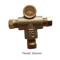Conector De T Brinco De Latón Para Motocicleta ATV Quad Bicicleta De Tierra Tractor Enlace De Freno En Forma De T Reemplazo De Tornillo - details 5