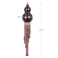 Flute De Cúpula C-Key Con Tres Tonos Y Tubos Platinados De Cobre En Aluminio Instrumento Tradicional Chino Para Música - details 5