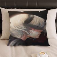 Funda De Cojín Nier Automata 2b 40x40cm 45x45cm Para Coche Sofá Regalo De Navidad Funda De Cojín De Terciopelo Cortado Anti-deslizante - details 4