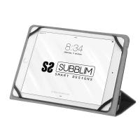 Funda Subblim Clever Stand para Tablets de 9"-10.1"/ Negra, Ligera con acabado en tacto Cloth - details 3