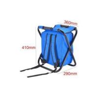 SITE Silla Mochilero Plegable 2 en 1 Bolsa Refrigeradora Portátil Al Aire Libre Asiento de Picnic para Senderismo Taburete de Jardín BBQ Taburete Compacto Capacidad de Carga 100 Kg - details 5