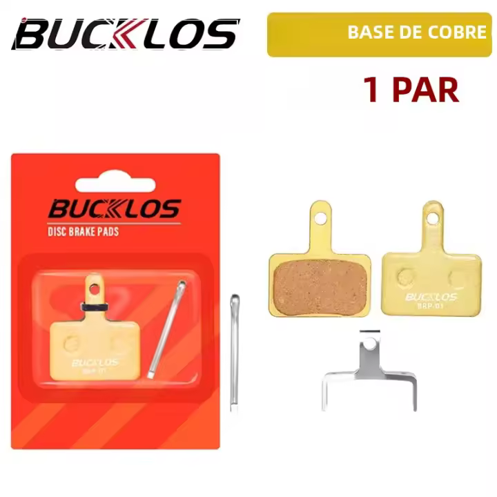 BUCKLOS Pads De Bicicleta Para SHIMANO B01S Resistente Al Desgaste Para Frenos De Disco Hidráulicos Metálicos Y Resina MT200 M315 M375 - 1