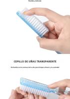 Cepillo De Uñas 2Pcs Limpieza Y Eliminación De Polvo Plástico Herramientas Profesionales De Manicura Acessorio De Cuidado De Uñas - details 3