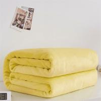 Manta De Felpa Coral Suave Y Cálida Para Camas Faux Fur Mink Tela De Plisado American Style Estilo Invierno Cubierta De Sofá Color Sólido Manta De Viaje Para Adultos - details 11