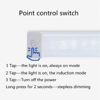 Luz Nocturna LED Sin Cable Con Sensor De Movimiento Para Armario Cocina Pasillo Dormitorio Luz Inteligente Recargable USB - details 5