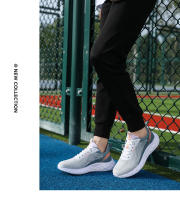 Zapatillas De Running Para Mujer 2023 Otoño Suela Suave Absorbedora De Choque Transpirables Ligeros Y Suaves Superficie De Malla Zapatos Casuales - details 28
