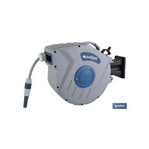 Enrollador de Manguera de Jardín Cofan 20m Ø15mm - Sistemas de Riego - 1