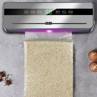 Food Vacuum Sealer Machine Dry and Moist Food Modes Automatic For Light Food Preservation With 10Pcs Bags Paper For Food Preservation Home Kitchen - details 5